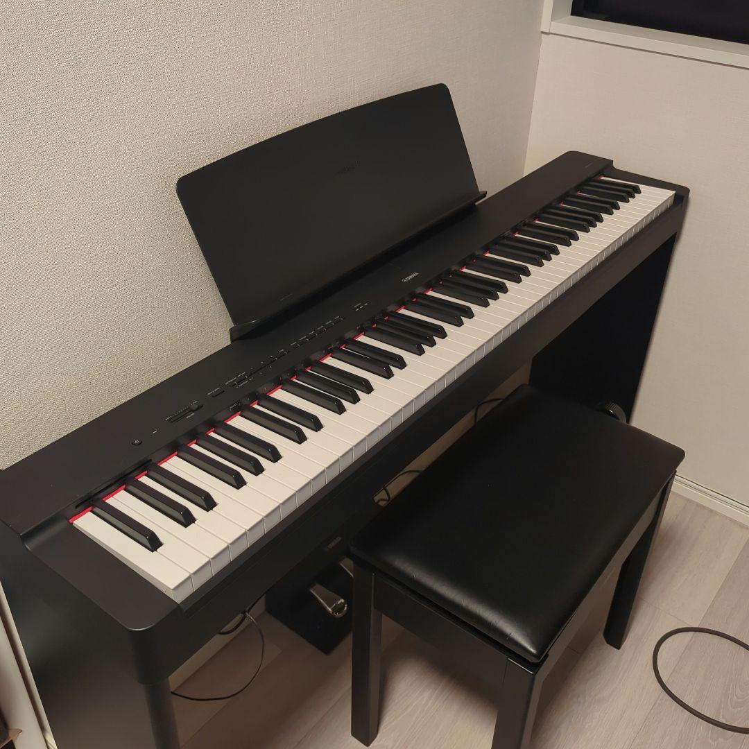 YAMAHA P-225 スタンド・椅子・ペダル・ワイヤレスヘッドホン付 Amazon | YAMAHA P-225 電子ピアノ 88鍵盤 ヤマハ Pシリーズ (専用