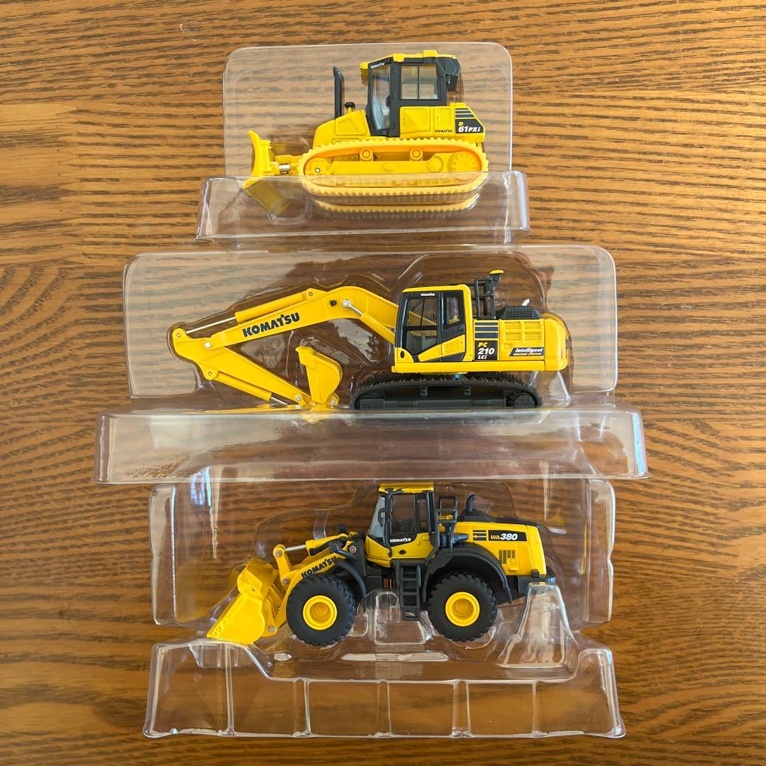 非売品】KOMATSU コマツ 小松製作所 株主優待 ミニチュア 3種 - メルカリ