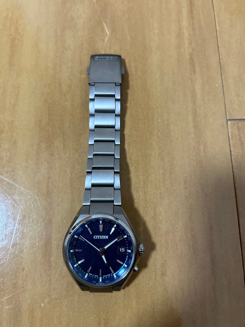 【今日限定】CITIZEN アナログクォーツ腕時計 青 ペアボックスに入れてお届け シチズン ペアウォッチ 腕時計 Q&Q