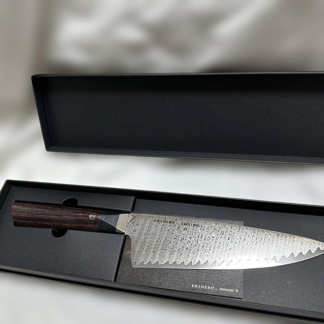 廃盤　希少　ボブクレーマー　シェフナイフ　牛刀　MEIJI 200mm シェフ8 包丁レビュー】【ツヴィリング】ボブクレーマー・メイジ・シェフナイフ