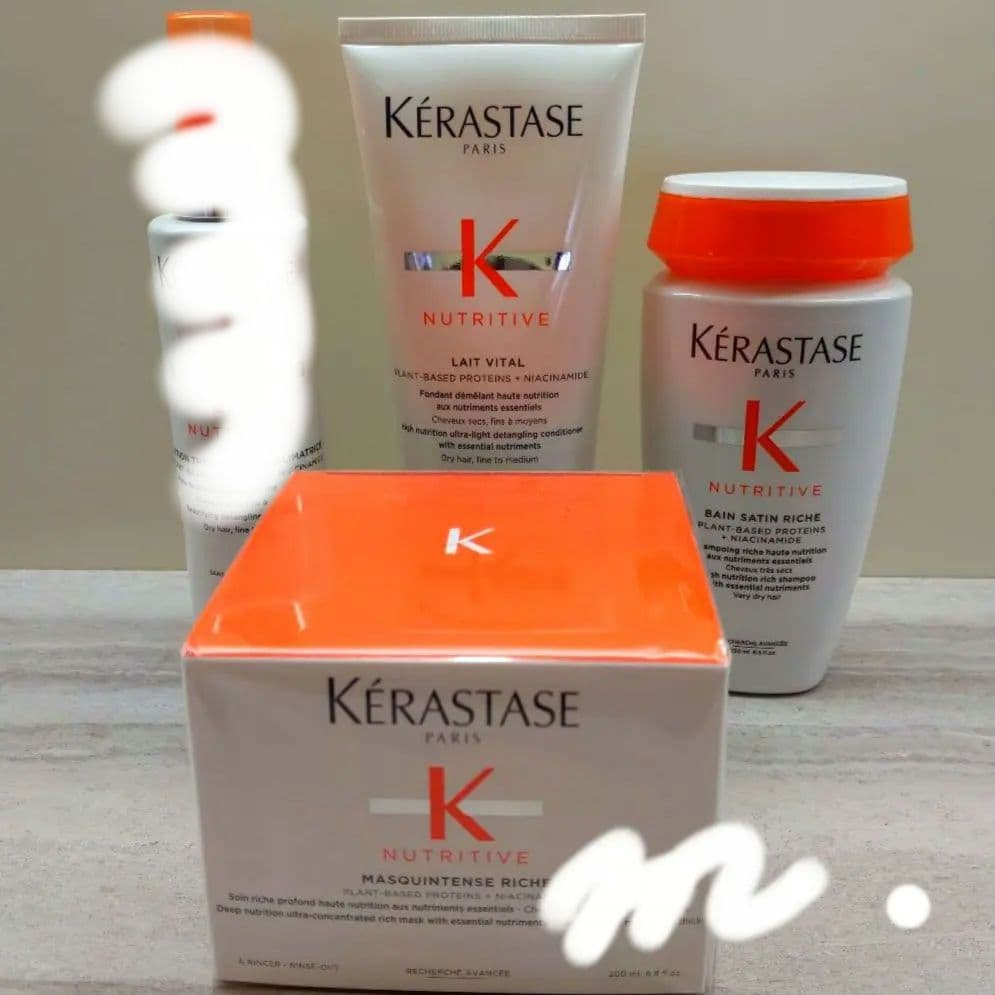 KERASTASEパサつきケア✨✨ニュートリティブシリーズnew✨✨ パサつき・ゴワつき髪向けのニュートリティブ シリーズ、7年ぶりに
