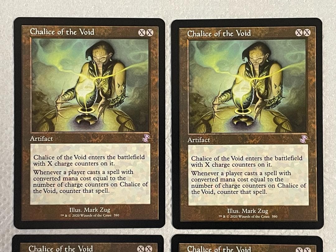 MTG 虚空の杯(旧枠) 英語4枚セット 虚空の杯英語4枚
