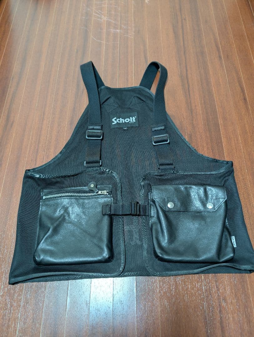 CAPTAINS HELM GOLF×schott ベスト 廃盤 SCHOTT × CAPTAINS HELM GOLF #GOLF VEST - BLACK - – Cph/Golf™︎