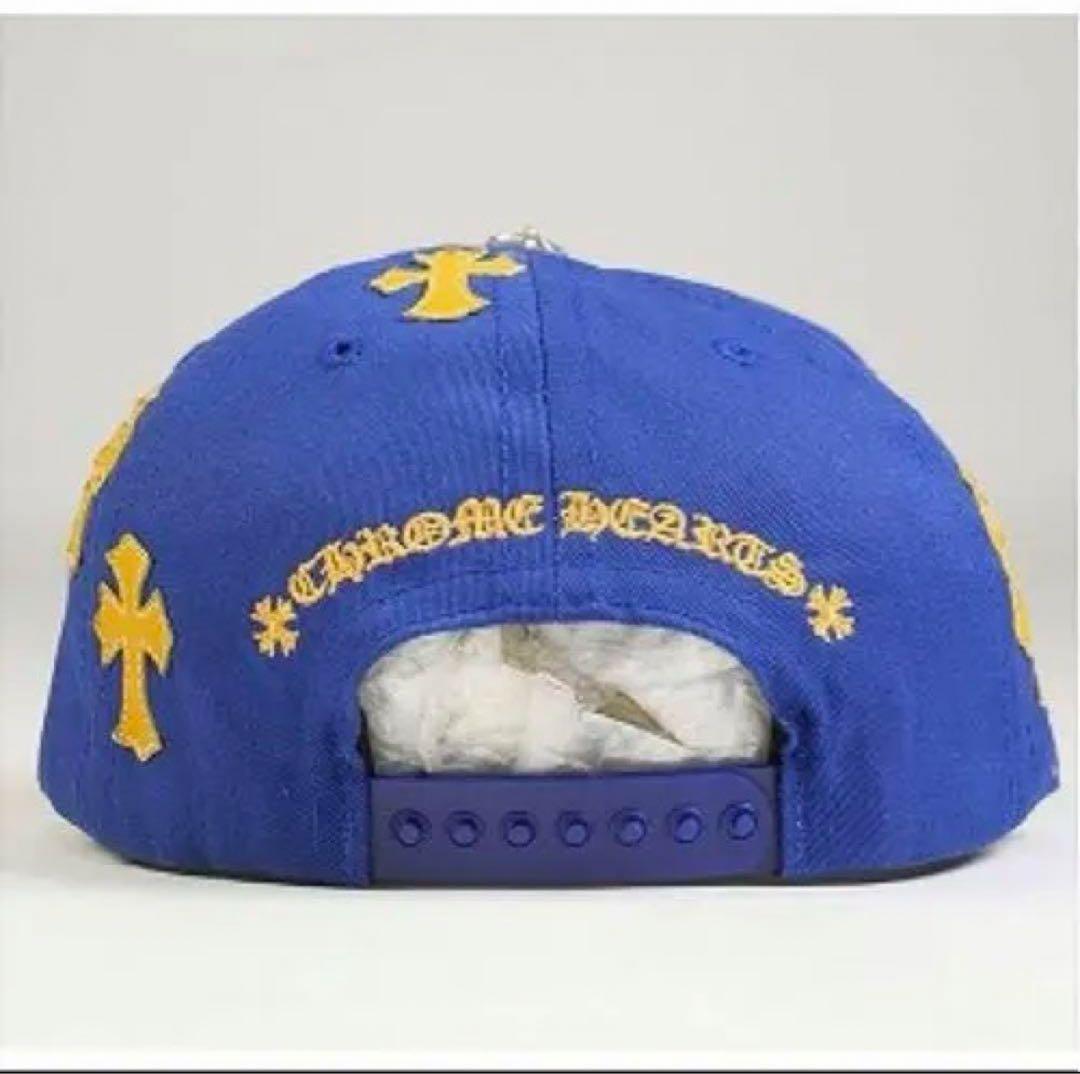 クロムハーツ CH HAT クロスパッチベースボールキャップ メンズ 平本蓮