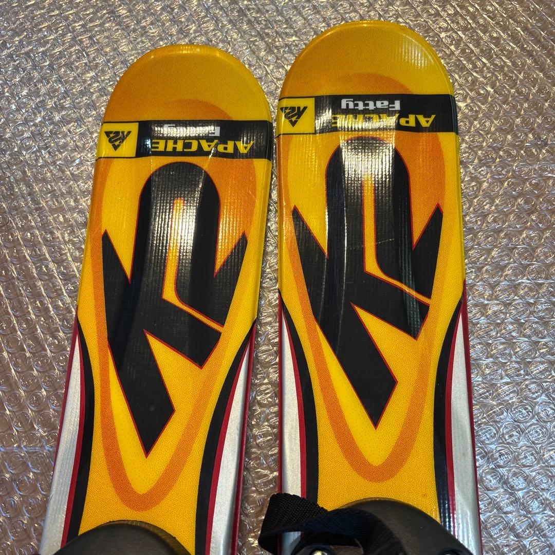 極美品 未使用に近い ショートスキー スキーボード K2 FATTY 90cm