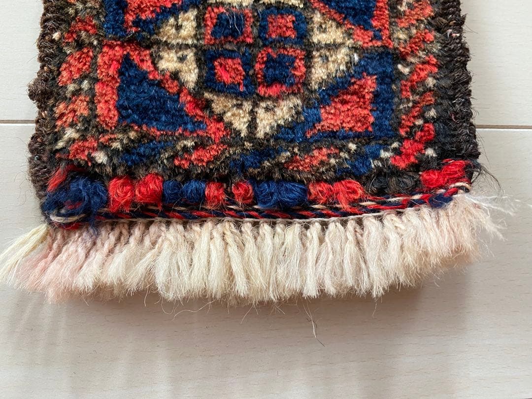 《 trb102 》 ヴィンテージラグ バルーチ ミニランナーラグ