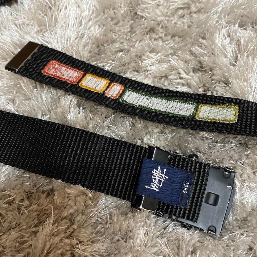 OLD STUSSY ガチャベルト 紺タグ ビンテージ - メルカリ