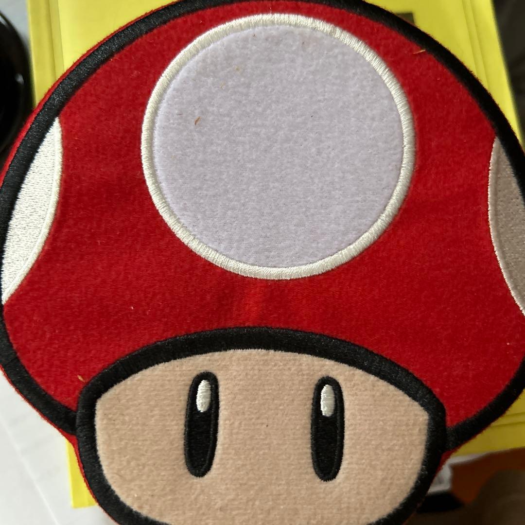 マリオ キノコデザイン キャラクターグッズ 任天堂（Nintendo） アクリルネームプレート スーパーマリオ キノコ