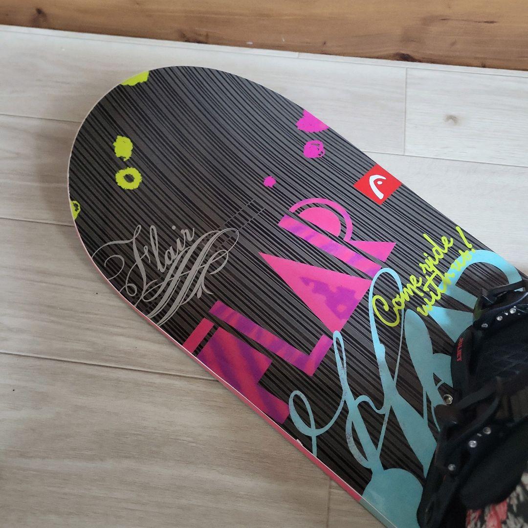HEAD ヘッド レディース スノーボードセット 花柄 138cm