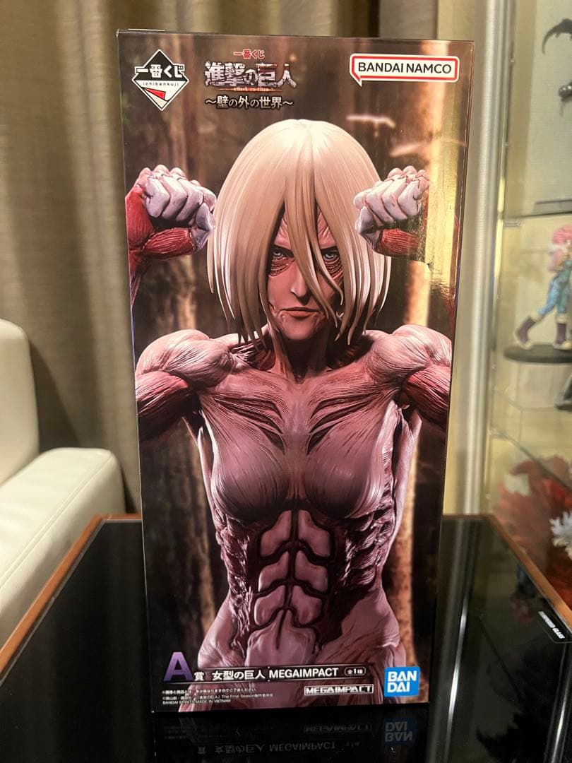 一番くじ 進撃の巨人 A賞女型の巨人 MEGAIMPACT - メルカリ