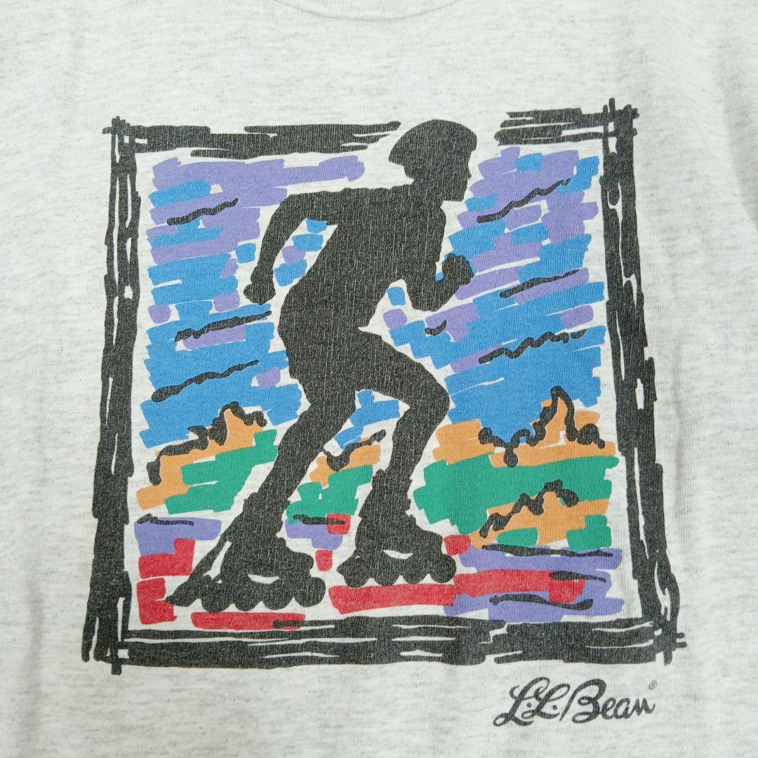 希少　L.L.Bean ヴィンテージTシャツ M　グレー USA製　US古着