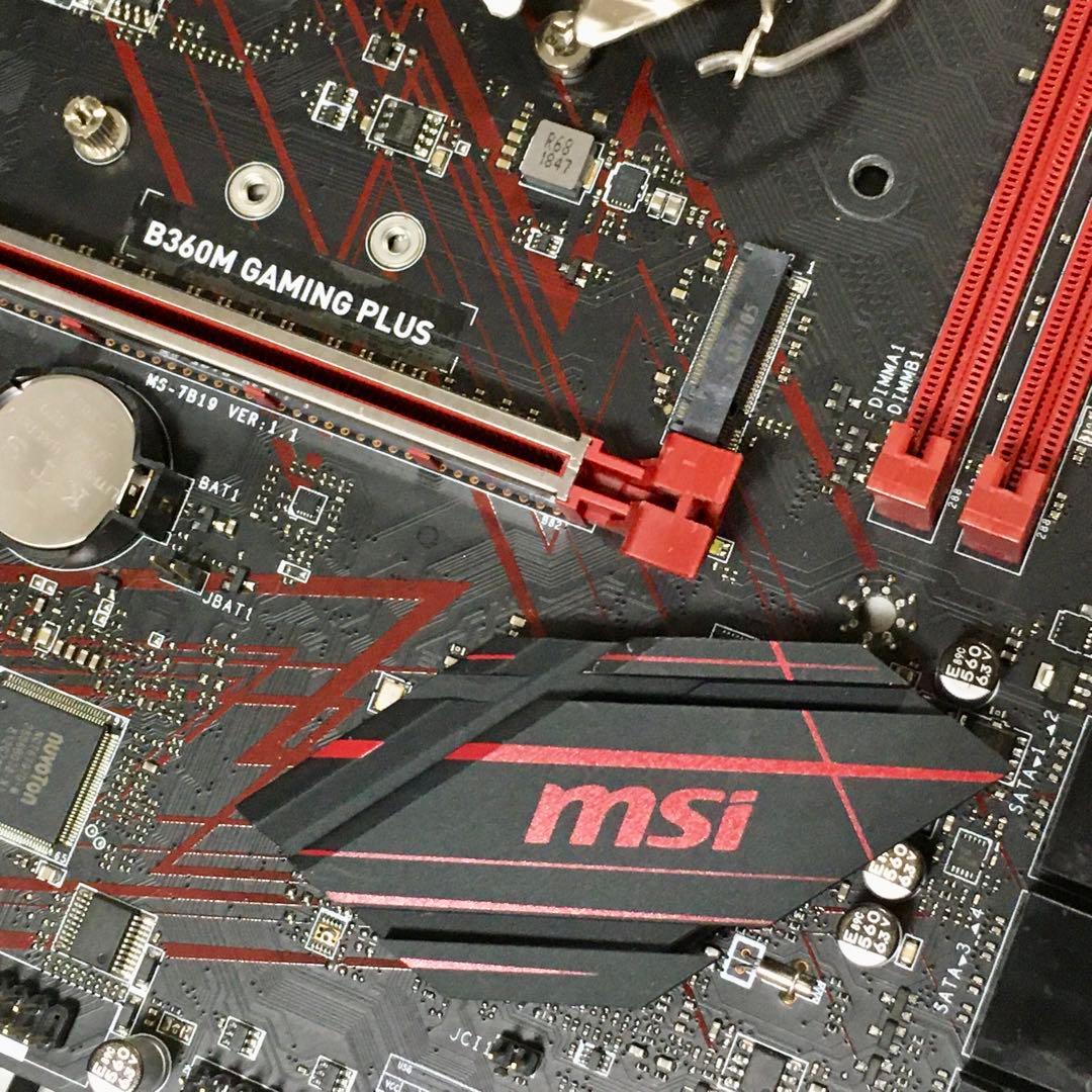 Intel Core i5 9600K +MSI マザーボードセット