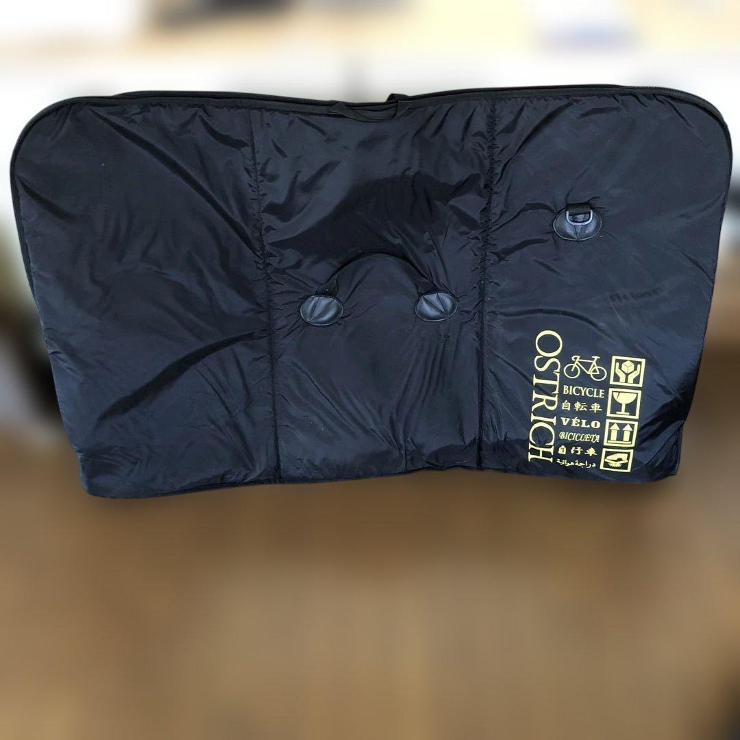 OSTRICH 自転車輪行バッグ ブラック OSTRICH ( オーストリッチ ) 横型輪行袋 MTB 輪行袋 ブラック | 自転車