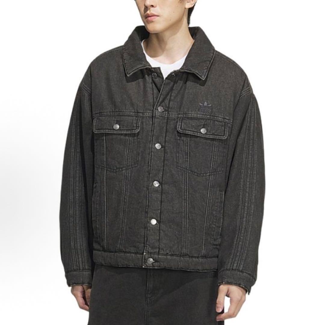 日本未発売2XL Adidas DENIM PAD デニムジャケットJY0201
