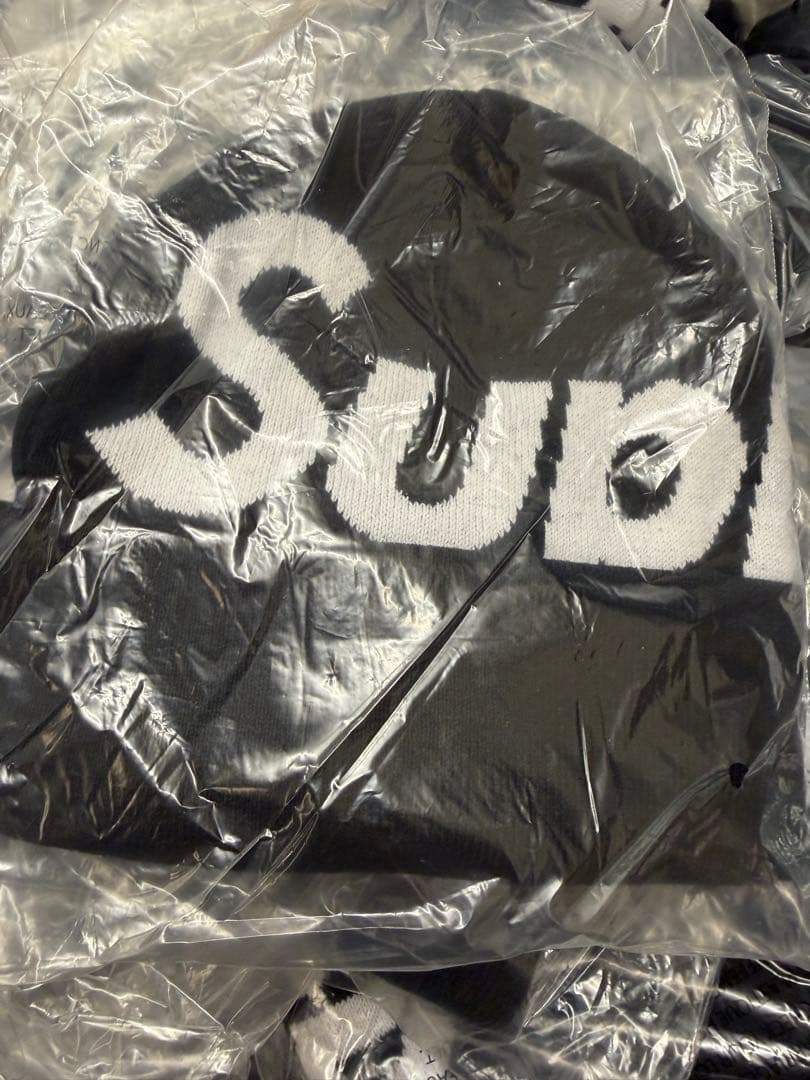 帽子 Supreme Big Logo Beanie \"Black\" (24FW)