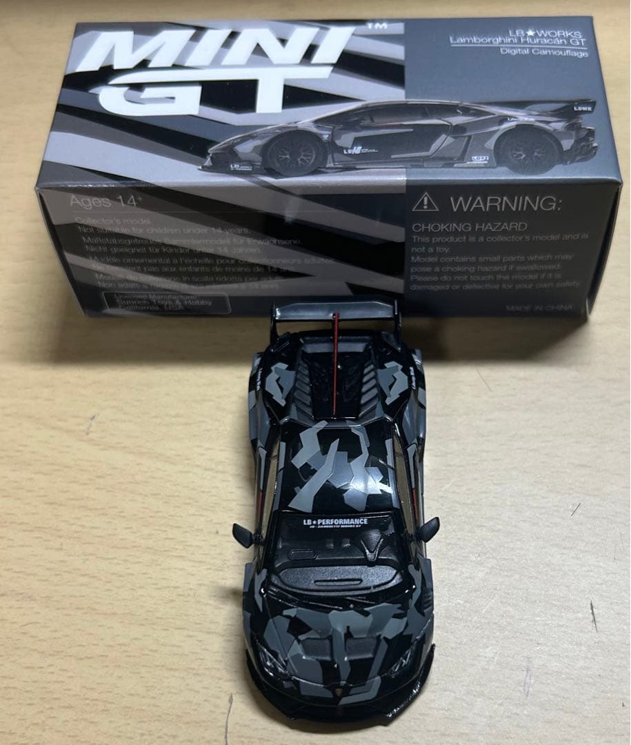 MINI-GT LBWK ランボルギーニウラカン カモフラージュ - メルカリ MINI