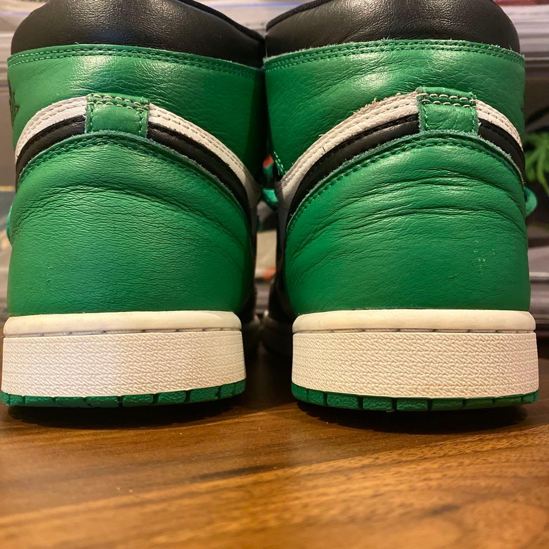 NIKE Air Jordan 1 ブラック/ホワイト/グリーン　26.5cm