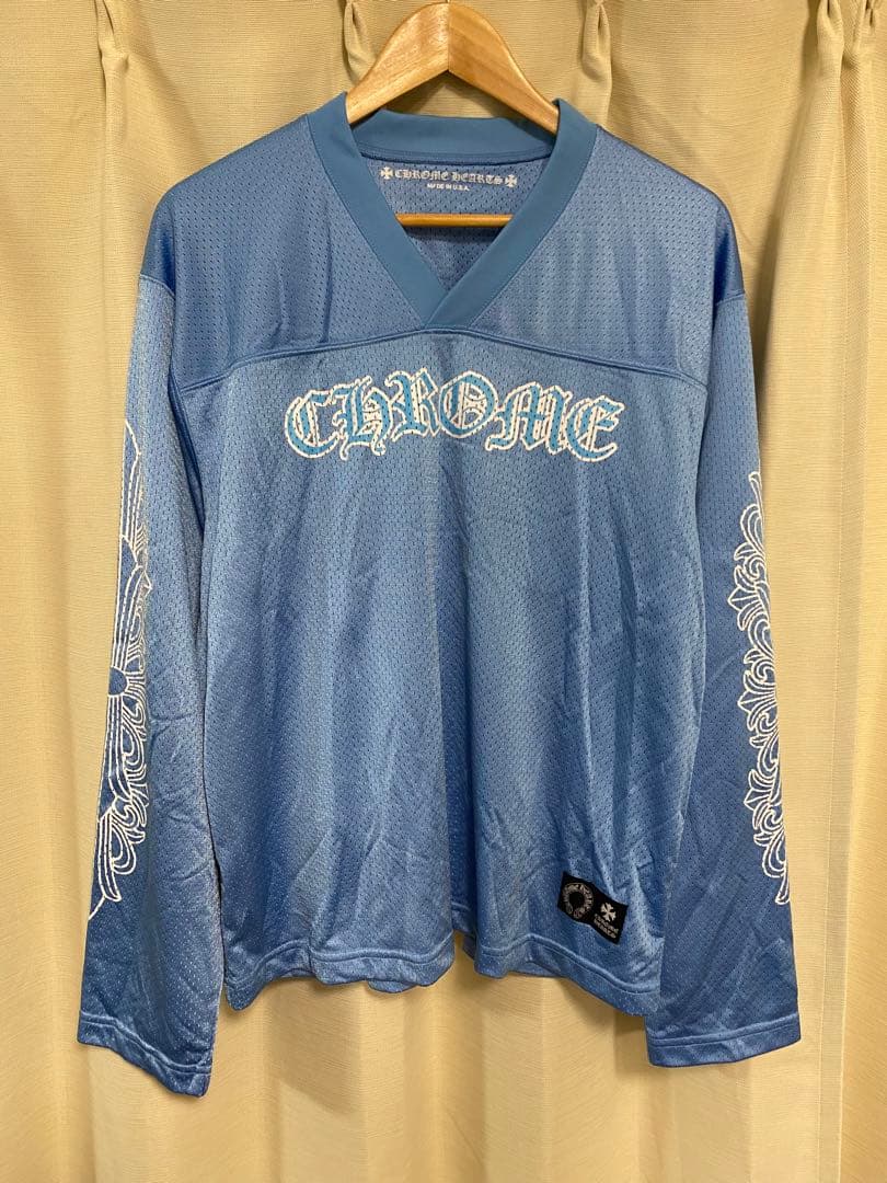 最安値！クロムハーツ メッシュシャツ ゲームシャツ ロンT - メルカリ