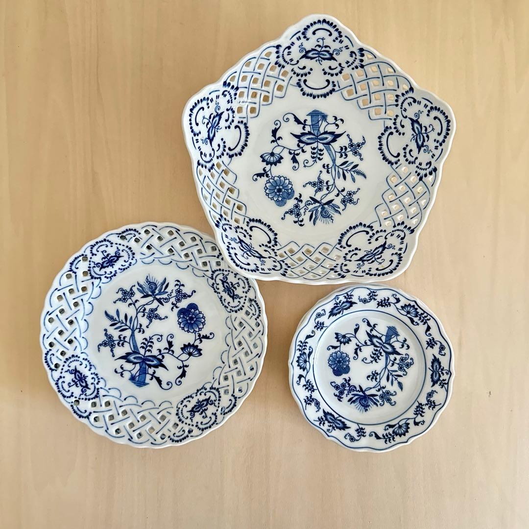 美品】ブルーダニューブ Blue Danube 取り皿 2枚セット - メルカリ