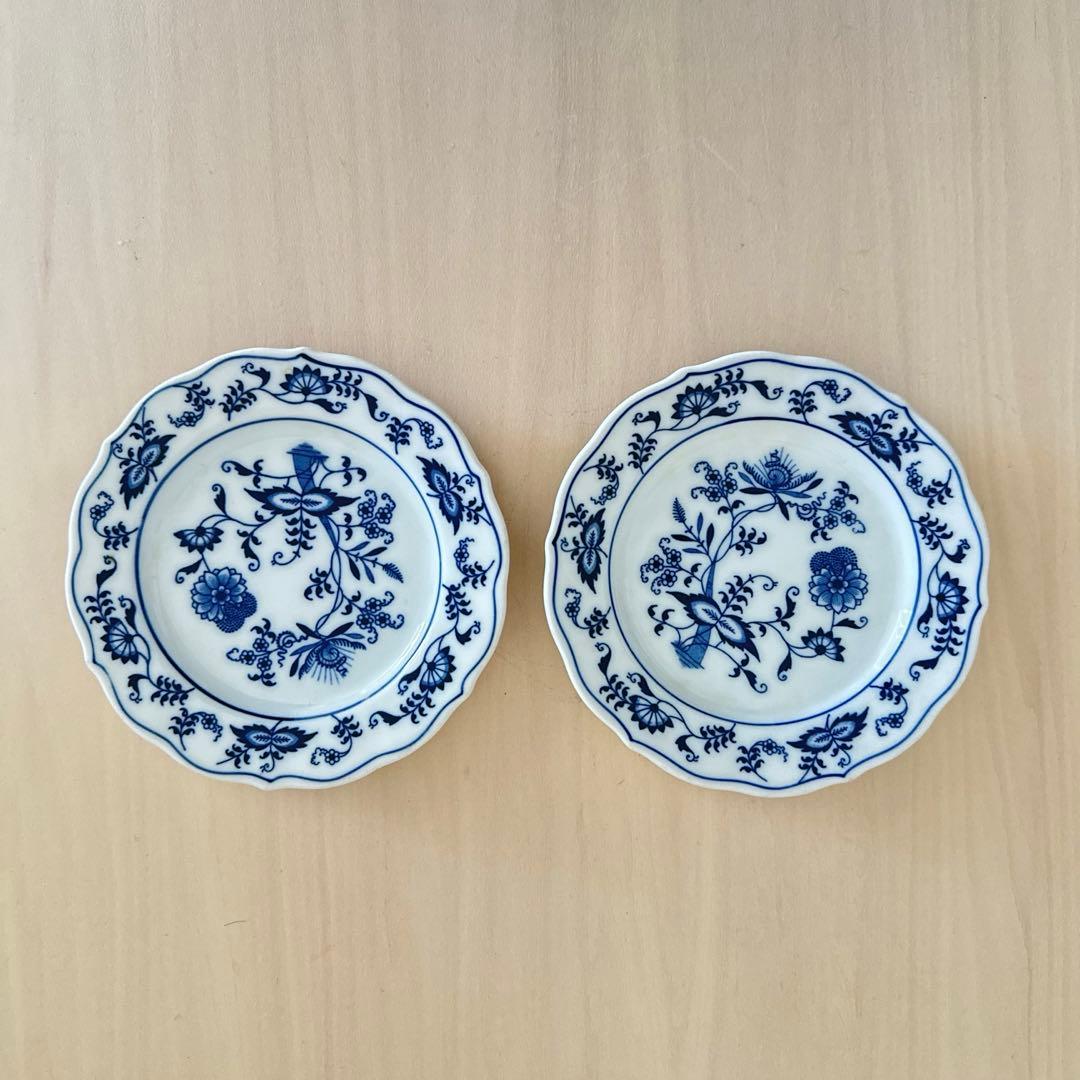 美品】ブルーダニューブ Blue Danube 取り皿 2枚セット - メルカリ