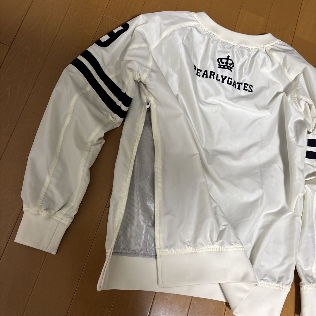 パーリゲイツ ホワイトジャケット ロゴ入り 89