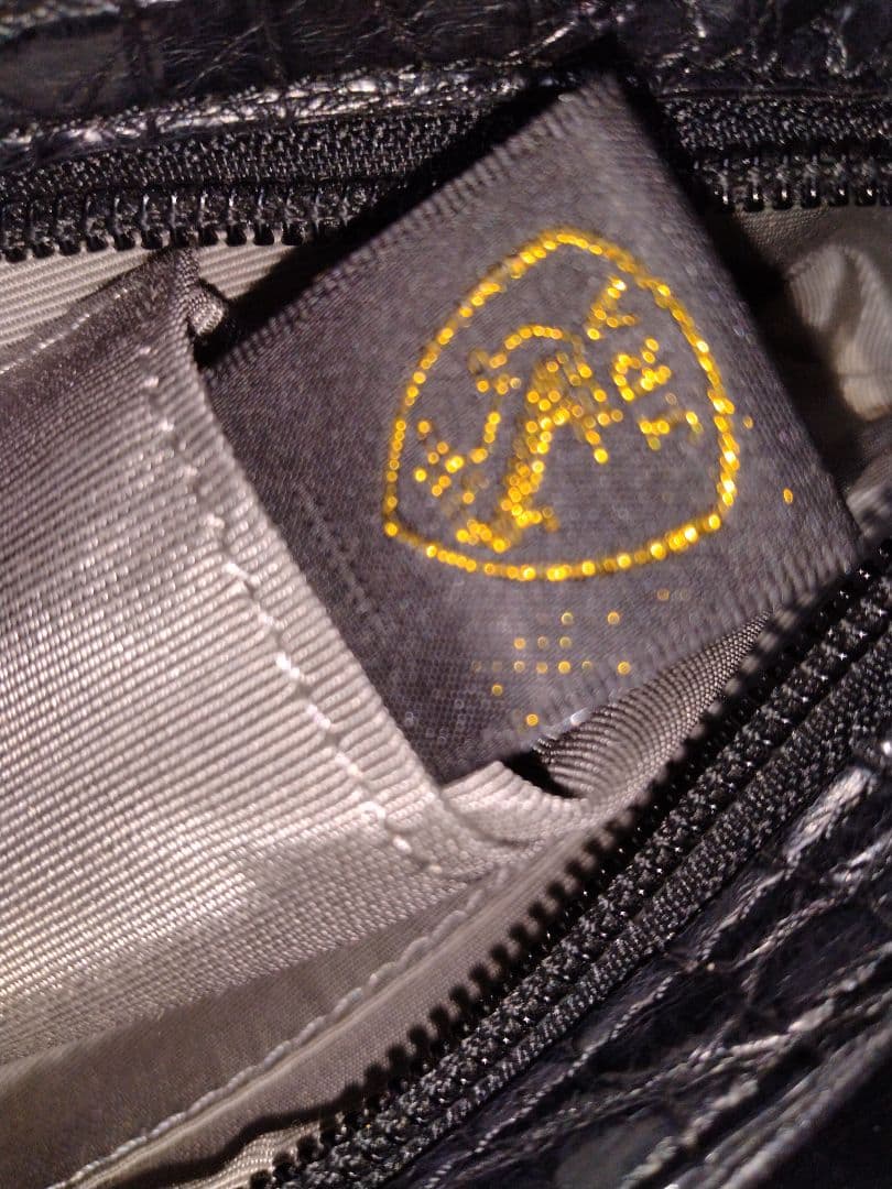 三宝 クロコダイルショルダーバック JRA認定 コッコクリスタ−ロ 鞄