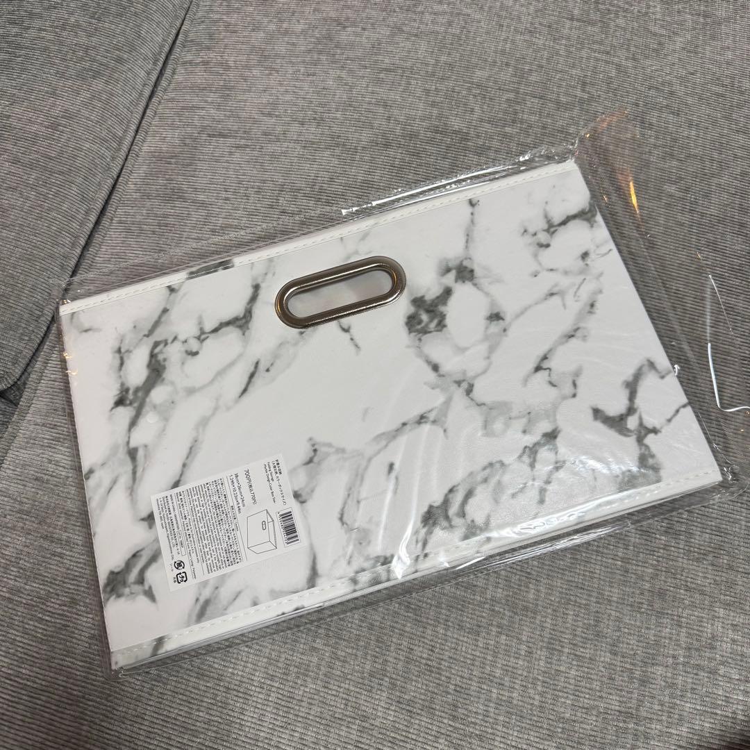 大理石柄 収納ボックス 大サイズ スリーピー - メルカリ