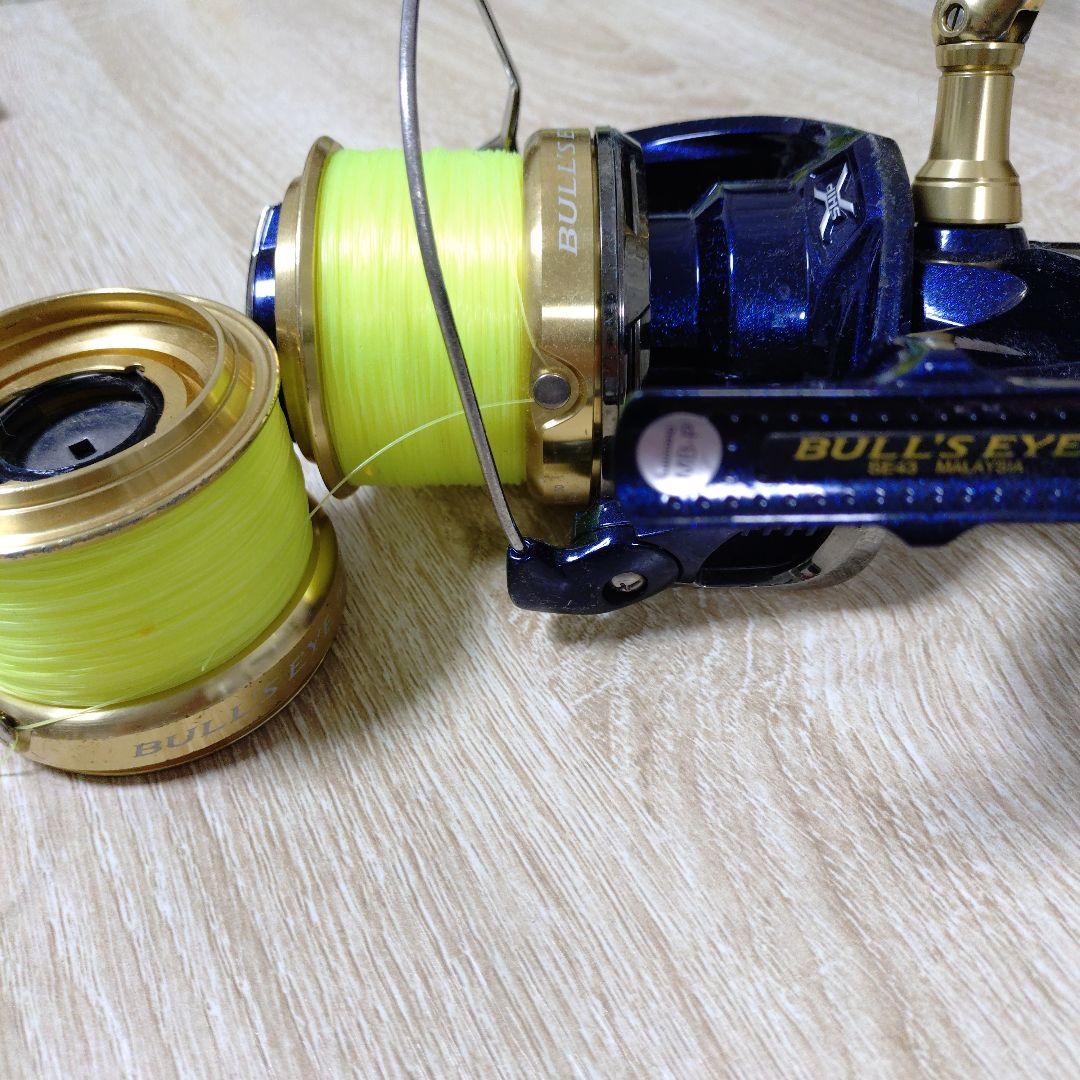 BULL'S EYE SE43 スピニングリール 2スプール付き BULL'S EYE SE43 スピニングリール 2スプール付き BULL'S EYE SE43