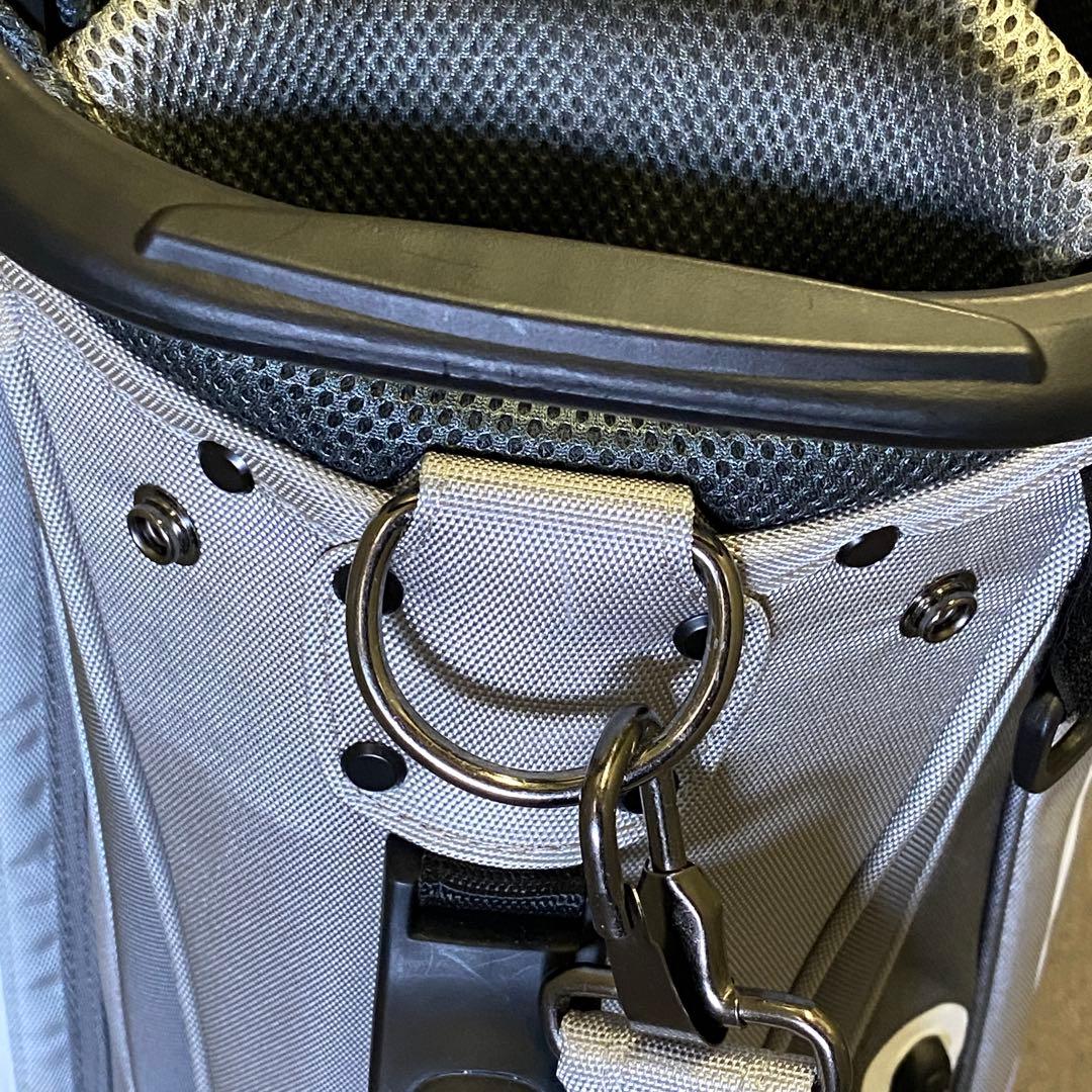BEAMS GOLF スタンドキャディバッグ 9型 グレー