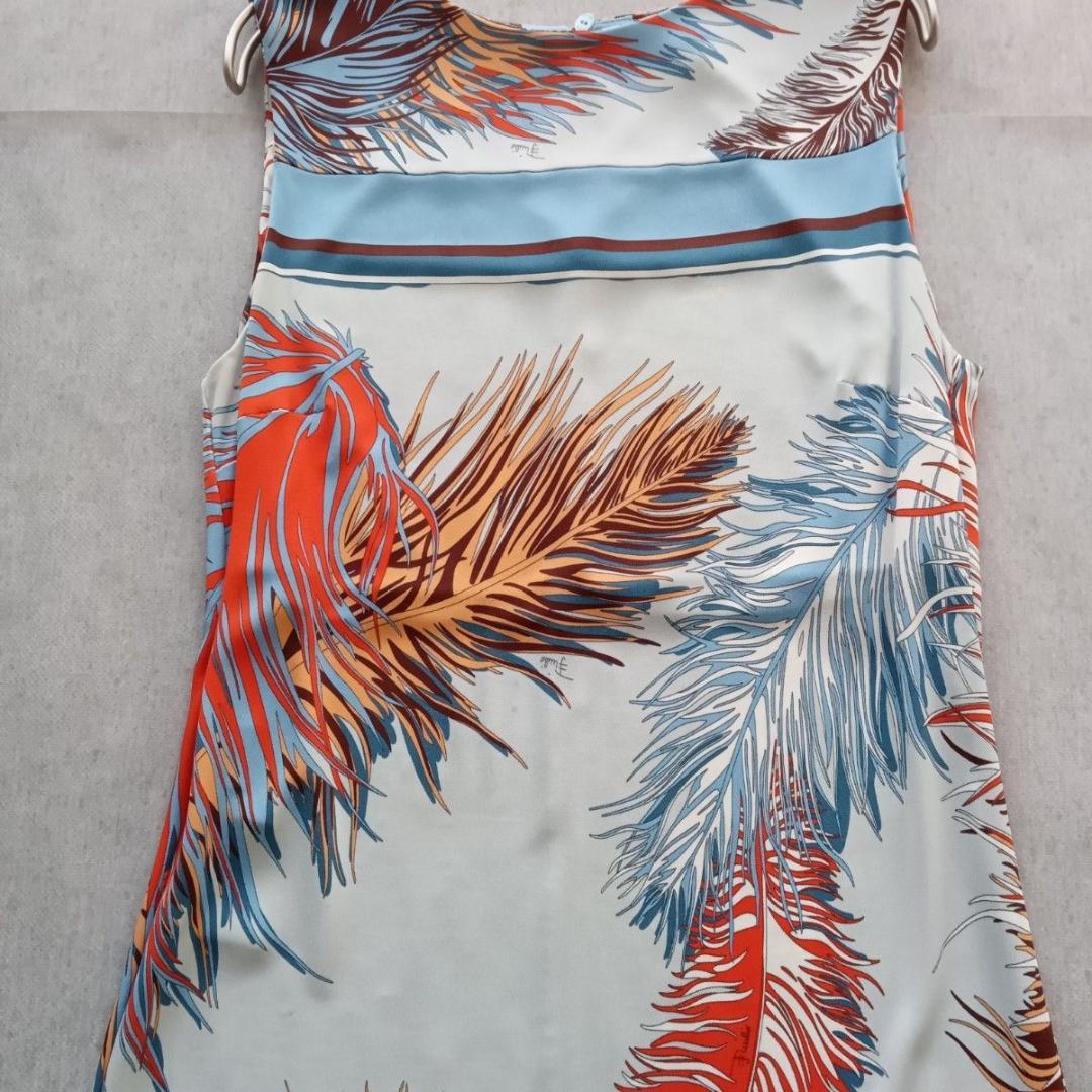 《美品★》EMILIO PUCCI　エミリオプッチ　ワンピース　羽　フェザー