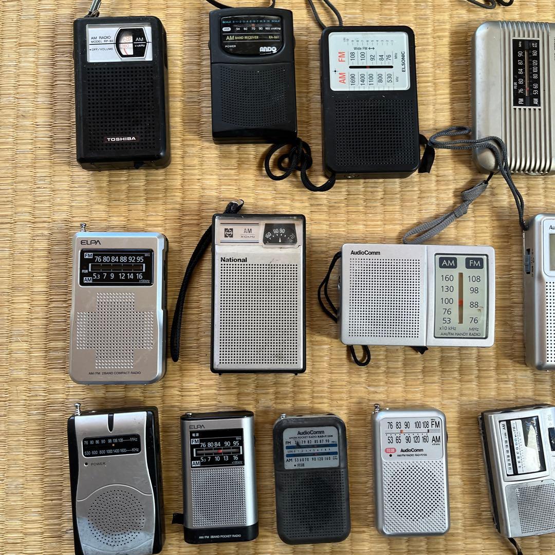 ラジオ まとめ売り30台ジャンク