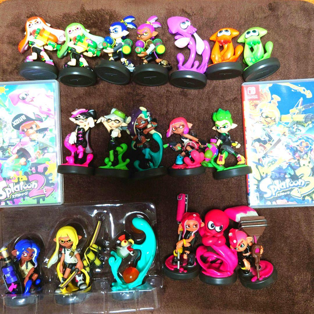 スプラトゥーンamiibo一覧】スプラトゥーン アミーボ amiibo 10種12個
