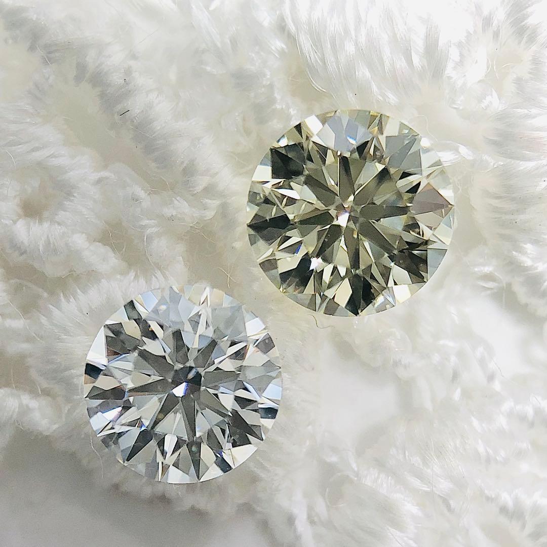 アクセサリー 0.434ct Very Light Yellow SI-1 VG