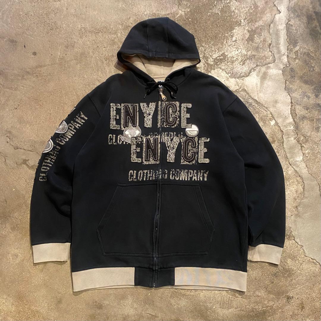 XL 00's ENYCE エニーチェ スウェット セットアップ 黒 - メルカリ