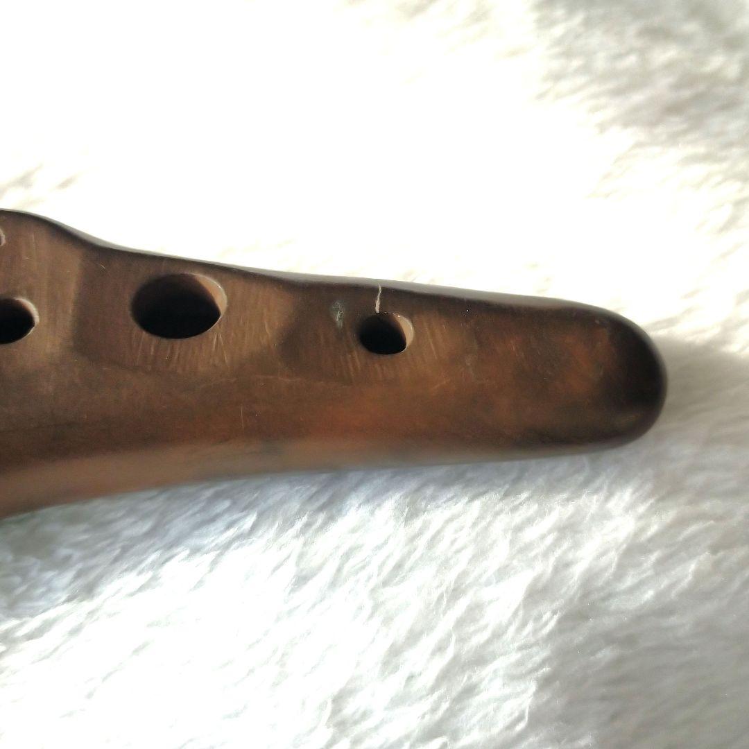 超レア　珍しいSA管　ヒロミチオカリナ　13穴 ブラウン　美音　聡明音