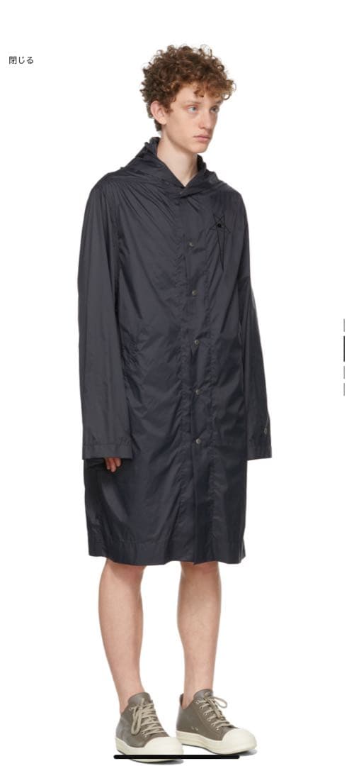 RICK OWENS Champion Parka フード コート ナイロン-手数料安い