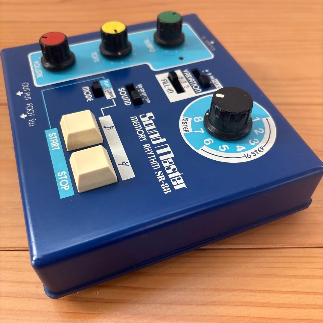 Sound Master SR-88 アナログドラムマシーン 箱/取説付美品珍品