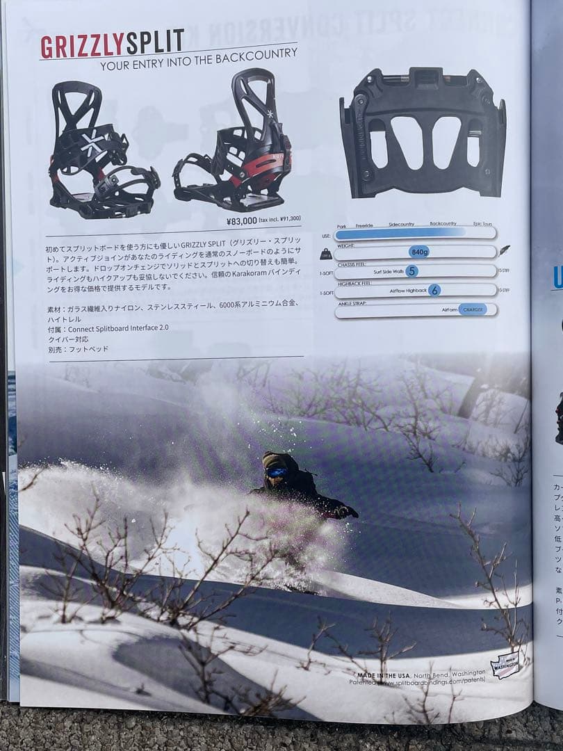 Karakoram Grizzly Split ビンディング 24新品 - メルカリ