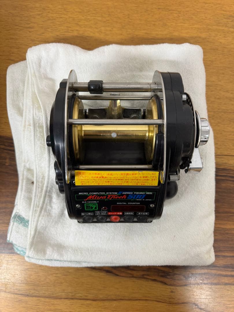 取扱説明書箱有りミヤマエ ミヤエポック Miya Epoch 500 電動リール