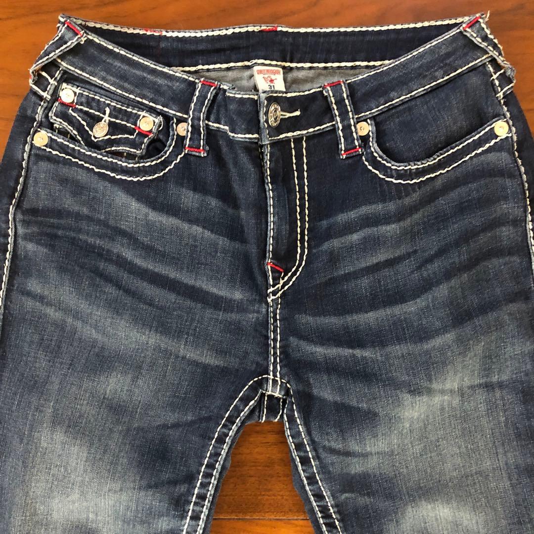【美品】TRUE RELIGION SKNNY 極太白ステッチ W31 美品】TRUE RELIGION SKNNY 極太白ステッチ W31 - メルカリ True