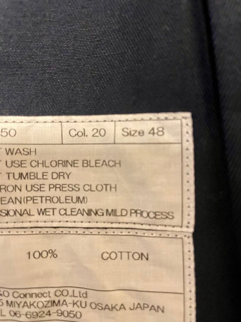 美品 D.C.WHITE West Point Blazer 紺ブレ サイズ48