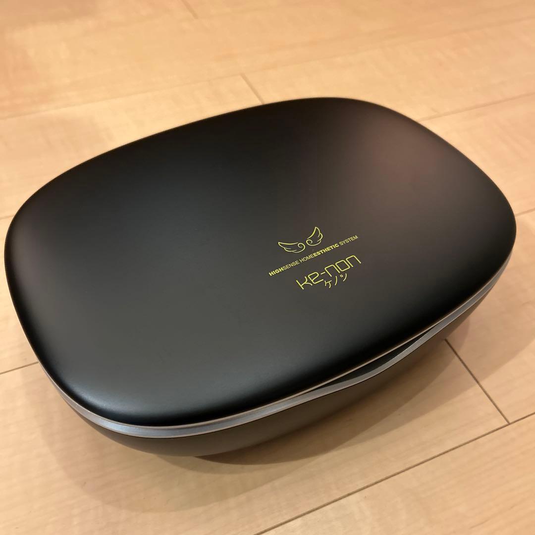 Kenon ver8.7J ケノン脱毛器　マットブラック ケノン（ke-non） 脱毛器 ランキング1位 公式 日本製 最新型 正規品