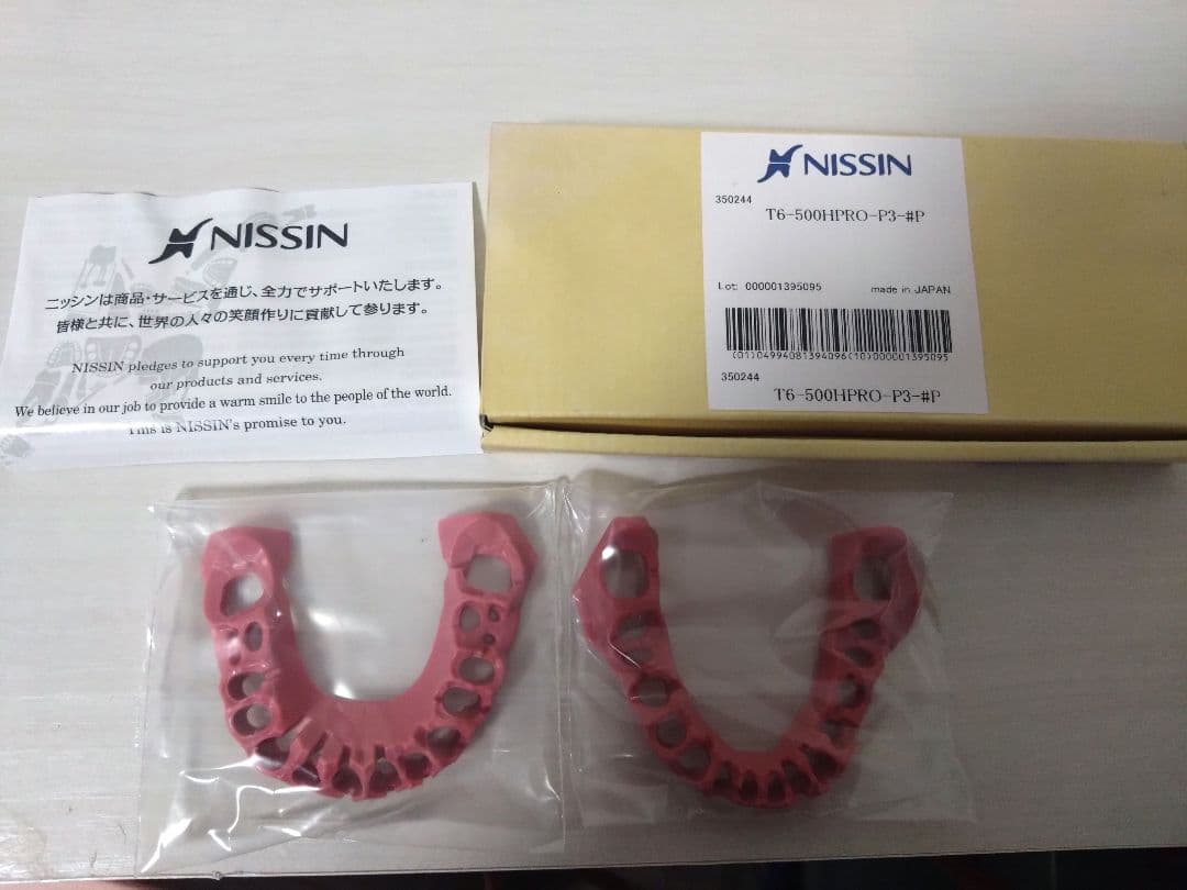 ニッシン 歯科模型 額模型 顎模型 歯科衛生士 NISSIN デンタルモデル