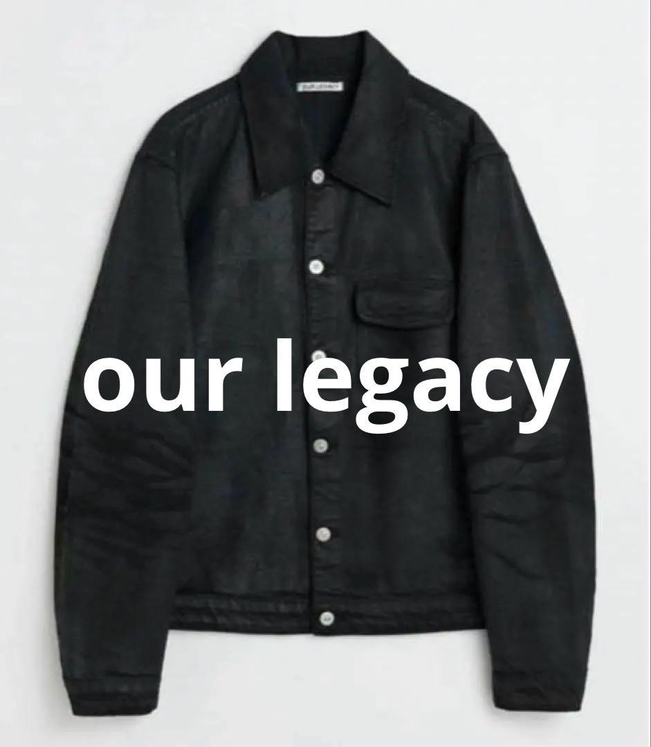 46 23ssOUR LEGACY デニムジャケット 46 23ssOUR LEGACY ワックス加工