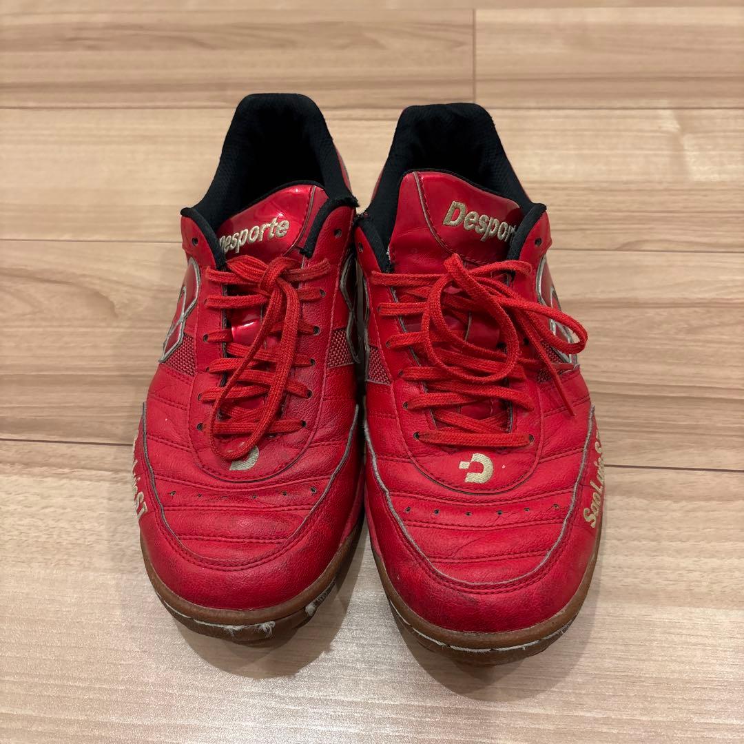 Desporte デスポルチ フットサルシューズ レッド 26.5cm - メルカリ