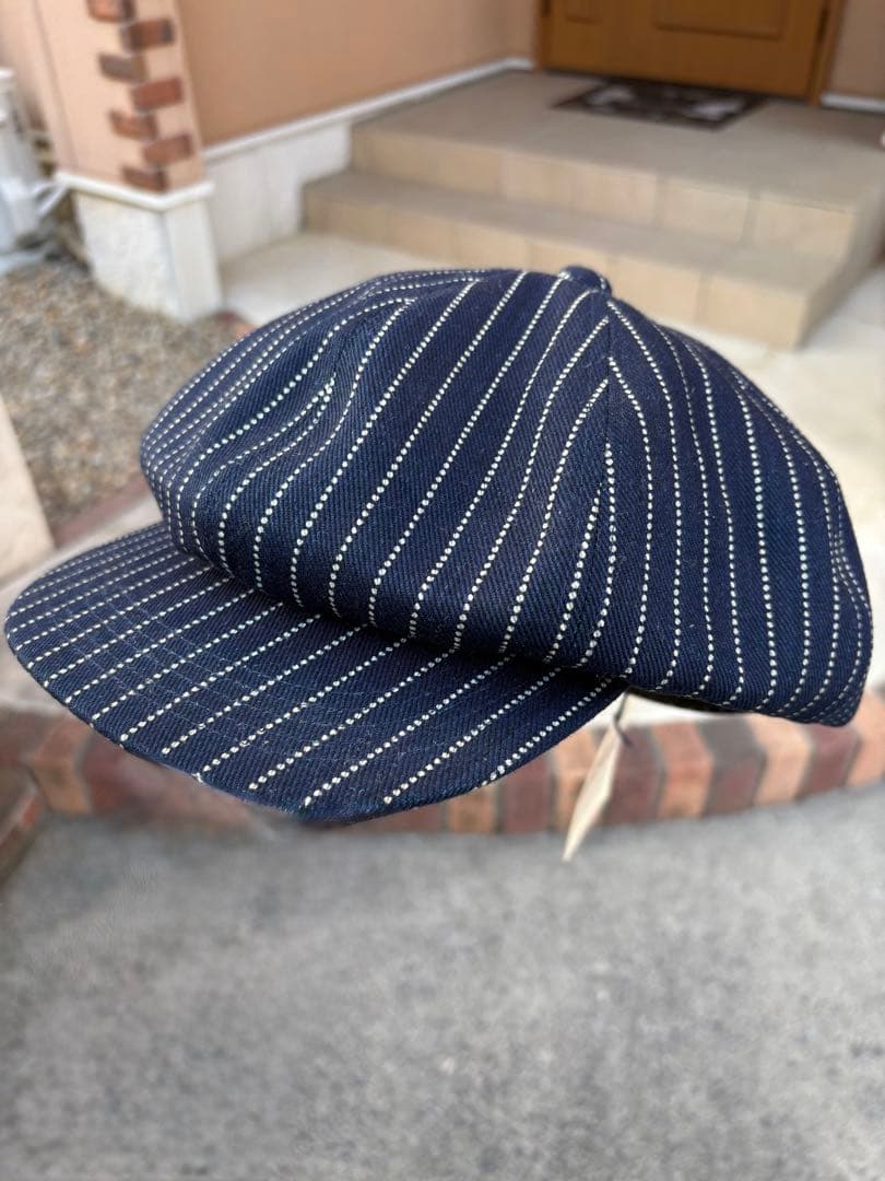 IRON HEART インディゴ ウォバッシュキャスケット アイアンハート