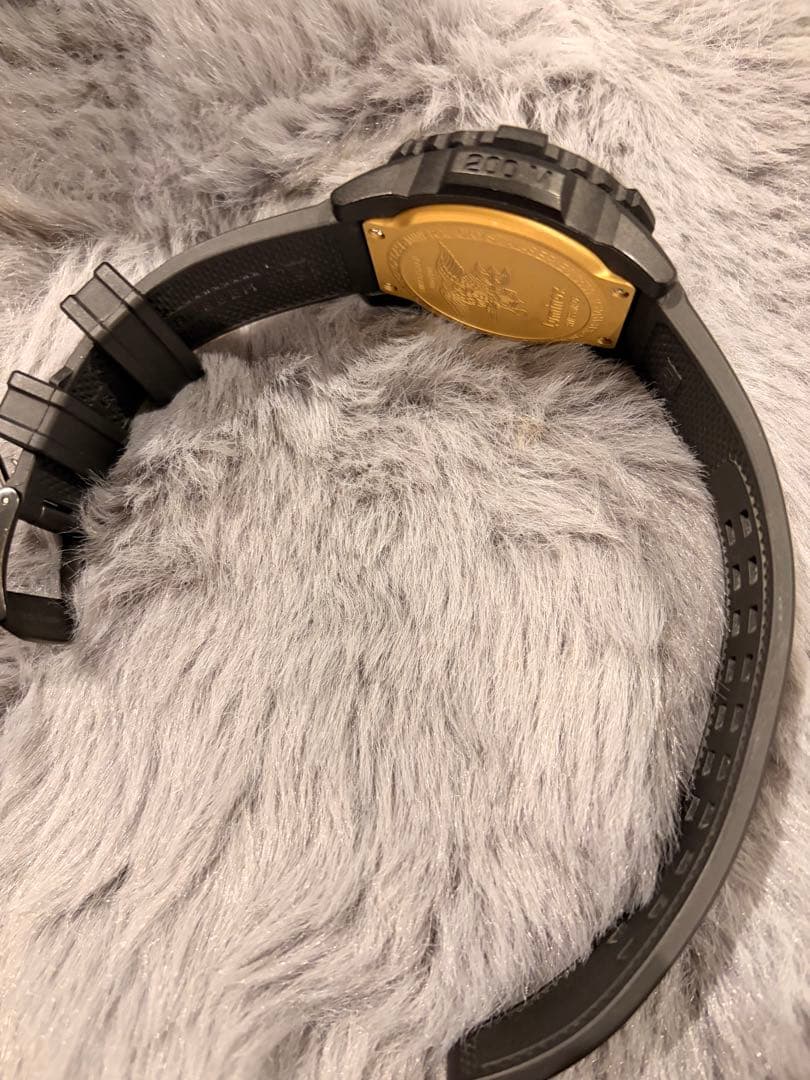 Luminox 3505.GP.SET 限定版 ゴールド文字盤 シリアルナンバー - メルカリ