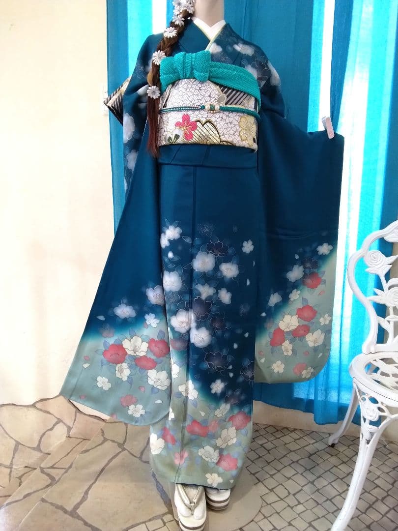 振袖フルセット、正絹振袖成人式、重ね衿、帯揚げ、帯締め、西陣高級袋帯、襦袢 振袖 帯揚げ 正絹 絞り 成人式 重ね衿 3点セット 前撮り 帯揚げ帯締め