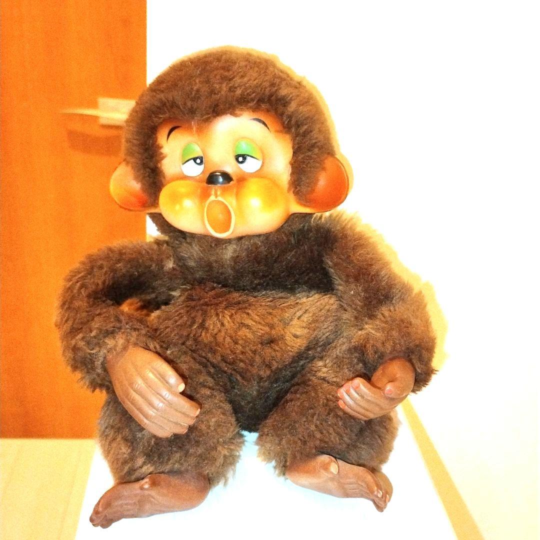 セキグチ くたくたモンキー ぬいぐるみ 昭和レトロ モンチッチ 当時物