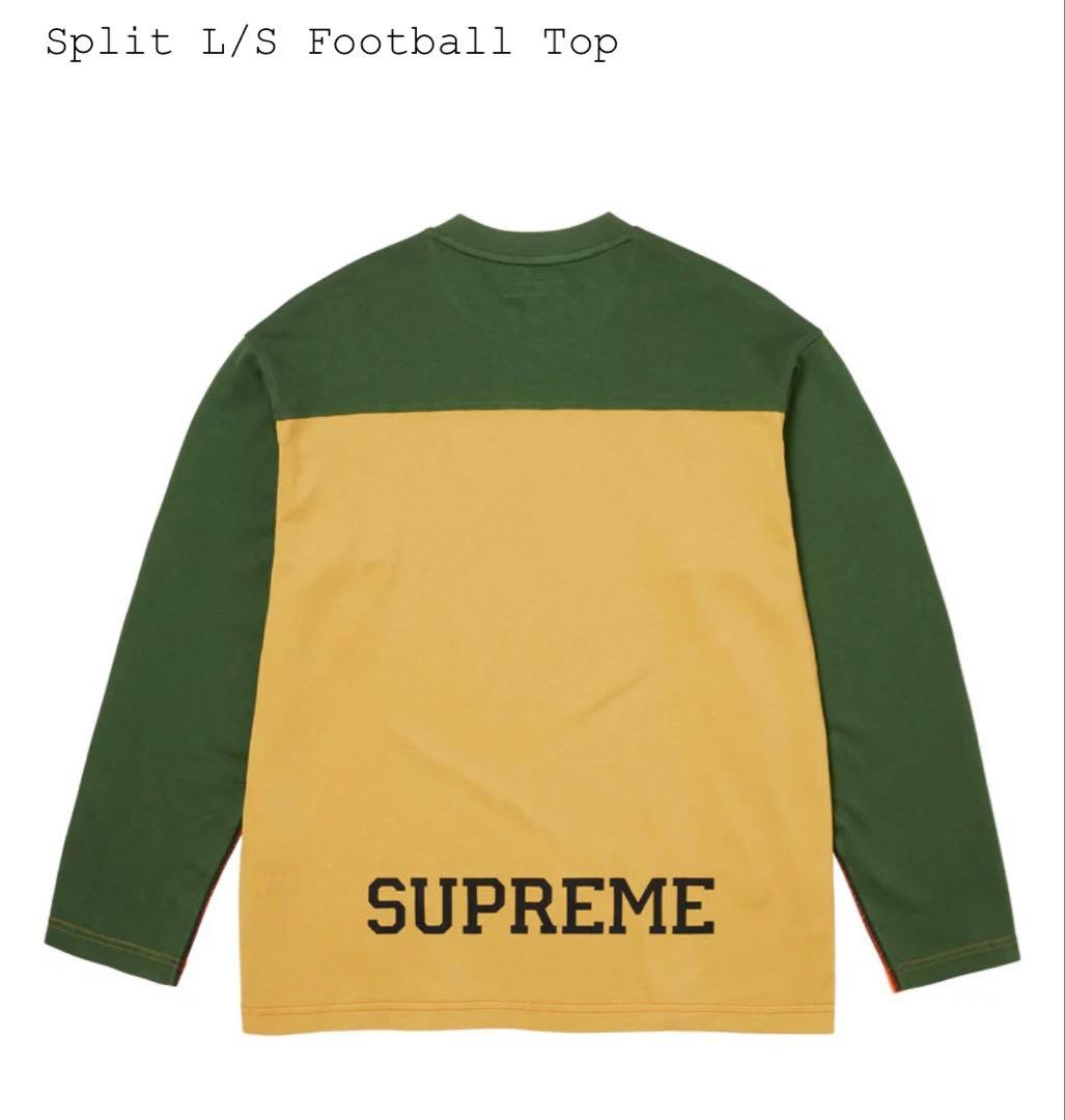 Supreme Split L/S Football Top Sサイズ - メルカリ